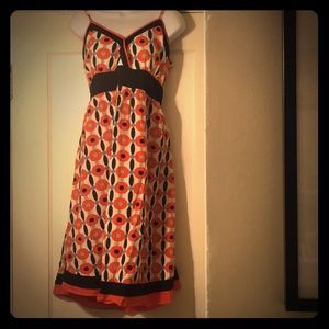 Summer dress with straps